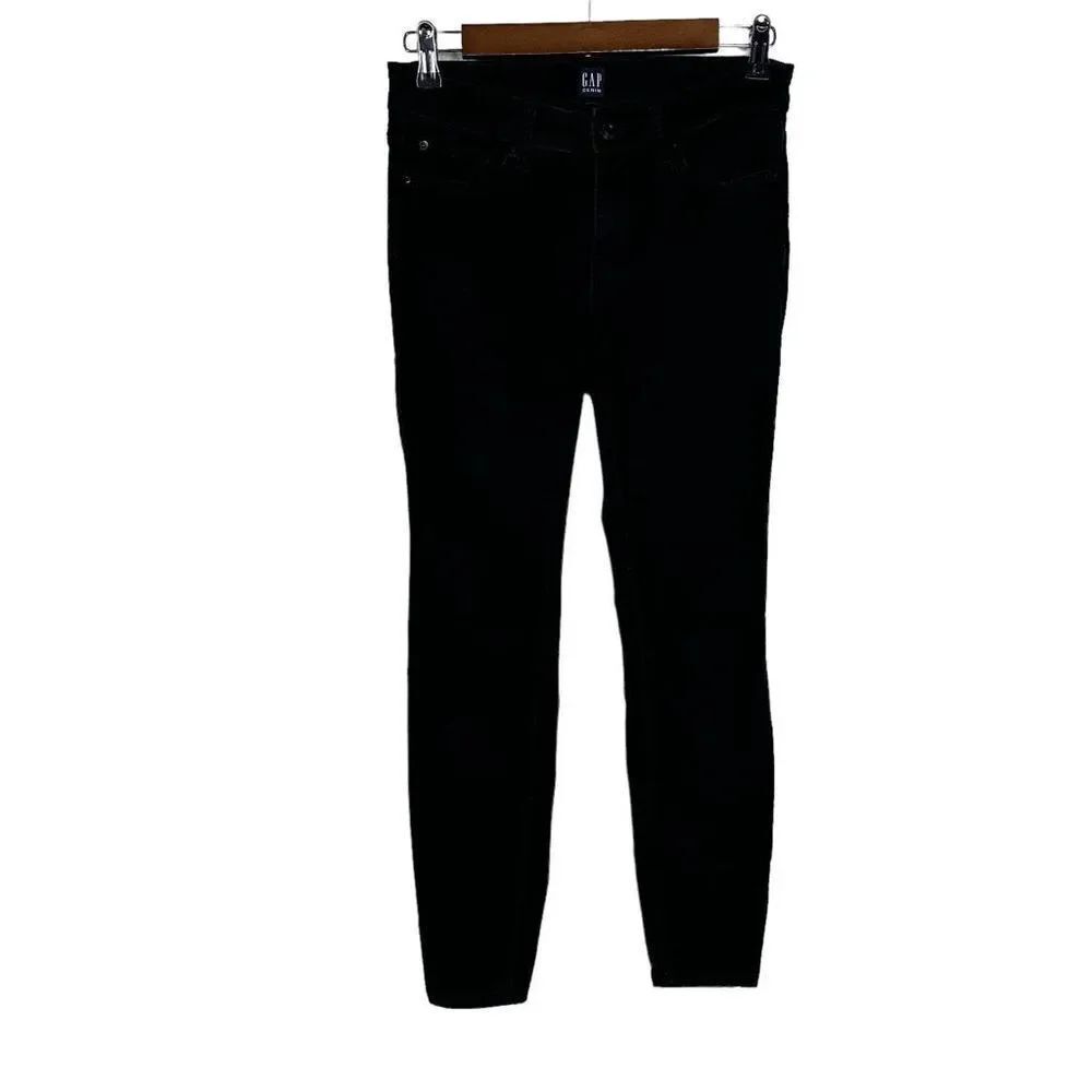 Gap Black Denim Leggings Jean size 27
